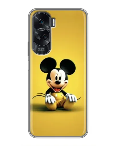 Чехол для Huawei Honor 90 Lite с картинкой «Микки на желтом» Чехол для Huawei Honor 90 Lite с картинкой «Микки на желтом»