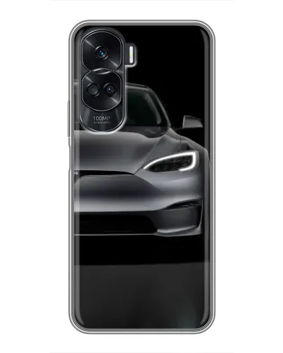 Чехол для Huawei Honor 90 Lite с картинкой «Tesla Model S Look» Чехол для Huawei Honor 90 Lite с картинкой «Tesla Model S Look»