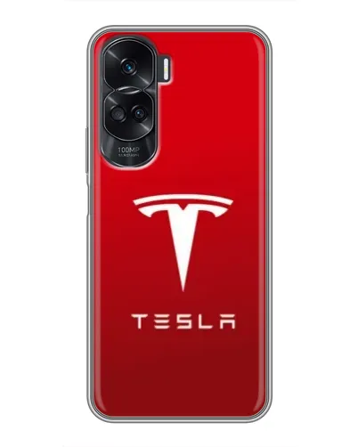 Чехол для Huawei Honor 90 Lite с картинкой «Tesla Red Classic» Чехол для Huawei Honor 90 Lite с картинкой «Tesla Red Classic»