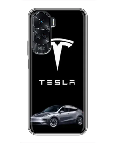 Чехол для Huawei Honor 90 Lite с картинкой «Tesla Model Y» Чехол для Huawei Honor 90 Lite с картинкой «Tesla Model Y»