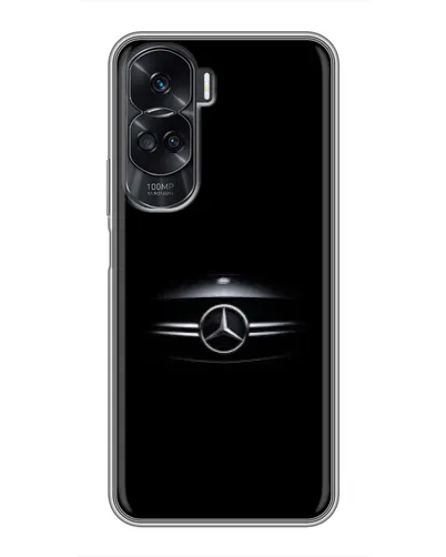 Чехол для Huawei Honor 90 Lite с картинкой «Mercedes — абстрактные линии»