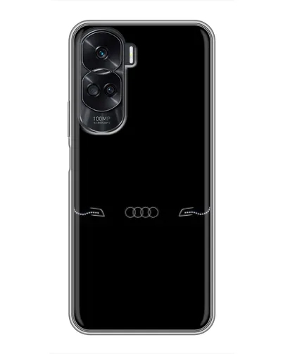 Чехол для Huawei Honor 90 Lite с картинкой «Audi — световой подпись»