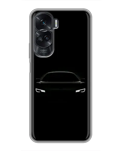 Чехол для Huawei Honor 90 Lite с картинкой «Взгляд Audi в темноте»