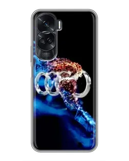 Чехол для Huawei Honor 90 Lite с картинкой «Энергия лого Audi»