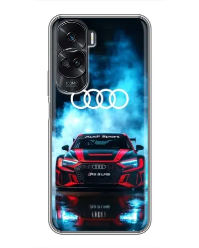Чехол для Huawei Honor 90 Lite с картинкой «Audi Sport — неон»