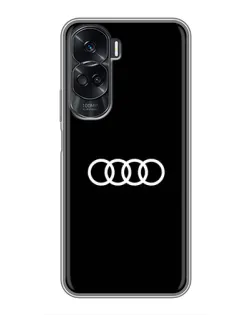 Чехол для Huawei Honor 90 Lite с картинкой «Audi White Logo»