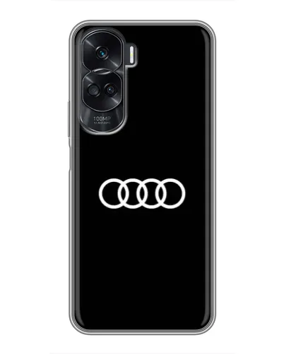 Чехол для Huawei Honor 90 Lite с картинкой «Audi White Logo»
