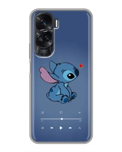 Чехол для Huawei Honor 90 Lite с картинкой «Музыкальный Stitch»