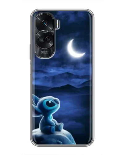 Чехол для Huawei Honor 90 Lite с картинкой «Лунная ночь Стича»