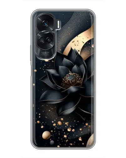 Чехол для Huawei Honor 90 Lite с картинкой «Черный лотос»