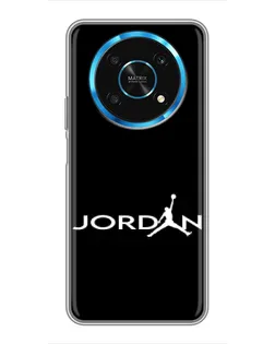 Чехол для Huawei Honor Magic 6 Lite 5G с картинкой «Jordan White Logo» Чехол для Huawei Honor Magic 6 Lite 5G с картинкой «Jordan White Logo»