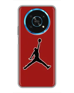 Чехол для Huawei Honor Magic 6 Lite 5G с картинкой «Jordan Red Back» Чехол для Huawei Honor Magic 6 Lite 5G с картинкой «Jordan Red Back»
