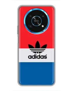 Чехол для Huawei Honor Magic 6 Lite 5G с картинкой «Ретро блоки Adidas»