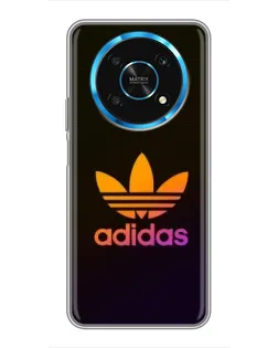 Чехол для Huawei Honor Magic 6 Lite 5G с картинкой «Градиент Adidas»