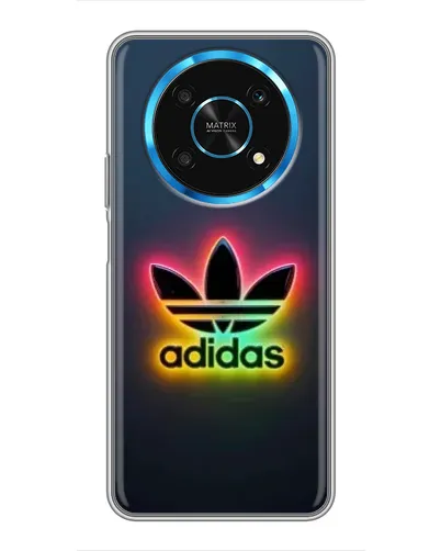 Чехол для Huawei Honor Magic 6 Lite 5G с картинкой «Неоновый Adidas»
