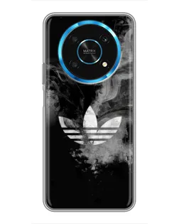 Чехол для Huawei Honor Magic 6 Lite 5G с картинкой «Абстрактный дым Adidas»