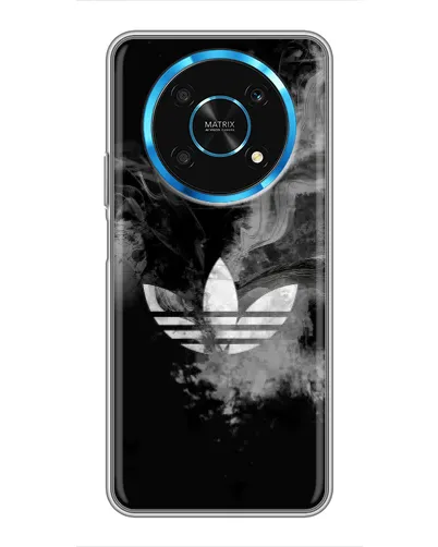 Чехол для Huawei Honor Magic 6 Lite 5G с картинкой «Абстрактный дым Adidas»