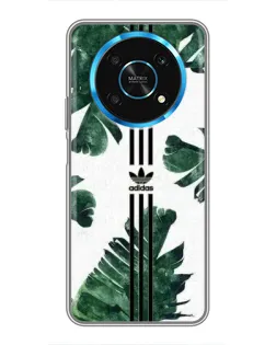 Чехол для Huawei Honor Magic 6 Lite 5G с картинкой «Пальмовые листья адидас»