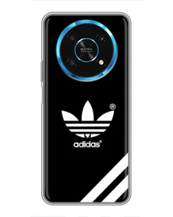 Чехол для Huawei Honor Magic 6 Lite 5G с картинкой «Adidas с диагональными полосами»