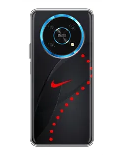 Чехол для Huawei Honor Magic 6 Lite 5G с картинкой «Абстрактный дизайн Nike»