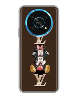 Чехол для Huawei Honor Magic 6 Lite 5G с картинкой «LV и Микки Маус»