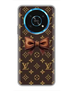 Чехол для Huawei Honor Magic 6 Lite 5G с картинкой «LV с бантом»