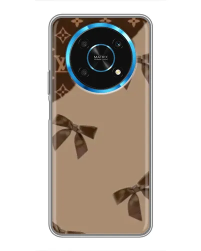 Чехол для Huawei Honor Magic 6 Lite 5G с картинкой «LV — кофейный атлас»