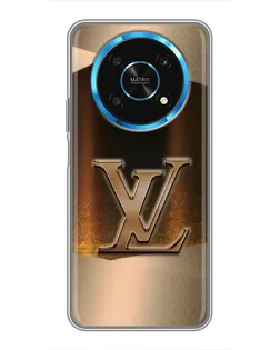 Чехол для Huawei Honor Magic 6 Lite 5G с картинкой «LV — золотое сияние»
