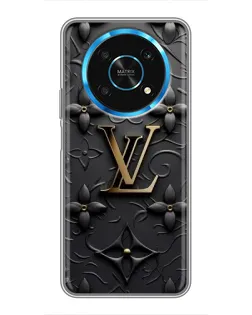 Чехол для Huawei Honor Magic 6 Lite 5G с картинкой «Кожаная текстура LV»