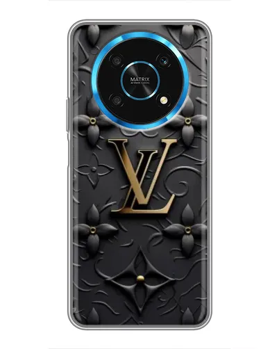 Чехол для Huawei Honor Magic 6 Lite 5G с картинкой «Кожаная текстура LV»