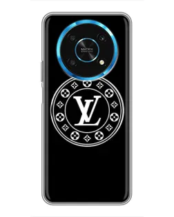 Чехол для Huawei Honor Magic 6 Lite 5G с картинкой «LV — печать стиля»