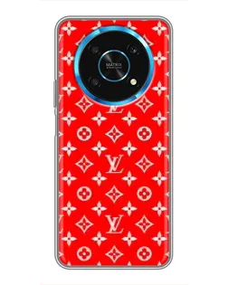Чехол для Huawei Honor Magic 6 Lite 5G с картинкой «Яркий паттерн LV»