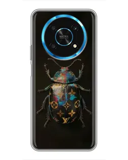 Чехол для Huawei Honor Magic 6 Lite 5G с картинкой «LV — мраморный принт»