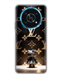 Чехол для Huawei Honor Magic 6 Lite 5G с картинкой «Монограмма с фигурой»