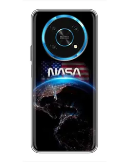 Чехол для Huawei Honor Magic 6 Lite 5G с картинкой «Земля из космоса NASA» Чехол для Huawei Honor Magic 6 Lite 5G с картинкой «Земля из космоса NASA»