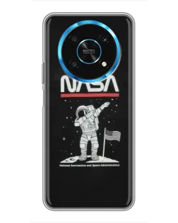 Чехол для Huawei Honor Magic 6 Lite 5G с картинкой «NASA — шагаем по Луне» Чехол для Huawei Honor Magic 6 Lite 5G с картинкой «NASA — шагаем по Луне»