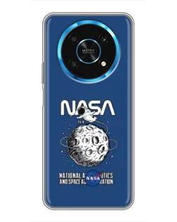 Чехол для Huawei Honor Magic 6 Lite 5G с картинкой «NASA — лунная миссия» Чехол для Huawei Honor Magic 6 Lite 5G с картинкой «NASA — лунная миссия»