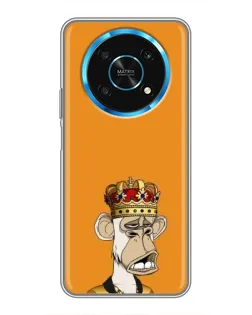 Чехол для Huawei Honor Magic 6 Lite 5G с картинкой «Золотая обезьяна Bored Ape»