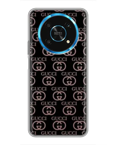 Чехол для Huawei Honor Magic 6 Lite 5G с картинкой «Классическая монограмма Gucci»