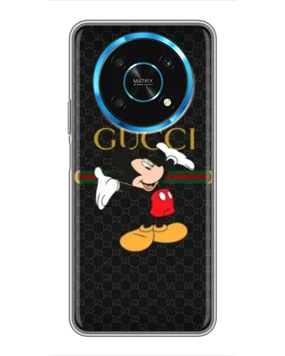 Чехол для Huawei Honor Magic 6 Lite 5G с картинкой «Микки Маус Gucci»