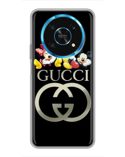 Чехол для Huawei Honor Magic 6 Lite 5G с картинкой «Gucci — герои Disney»