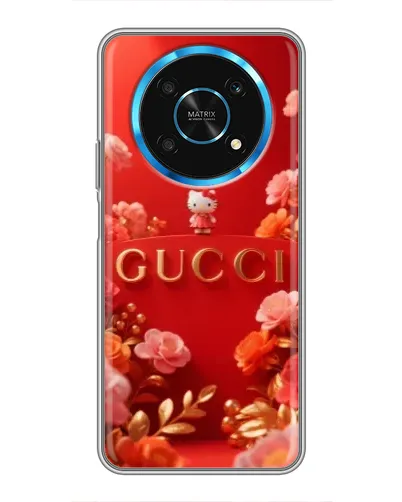 Чехол для Huawei Honor Magic 6 Lite 5G с картинкой «Gucci — золотой сад»