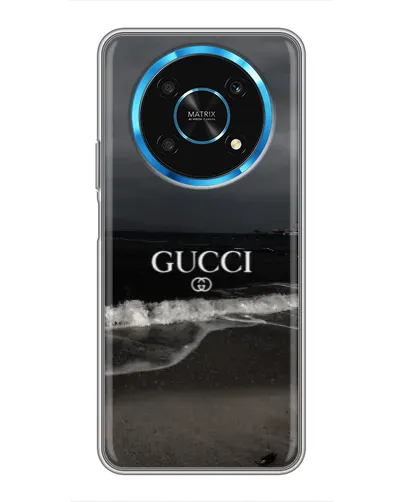 Чехол для Huawei Honor Magic 6 Lite 5G с картинкой «Gucci — морской прибой»