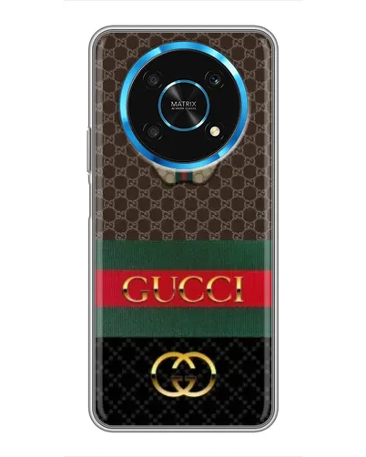 Чехол для Huawei Honor Magic 6 Lite 5G с картинкой «Gucci — брендированный десерт»