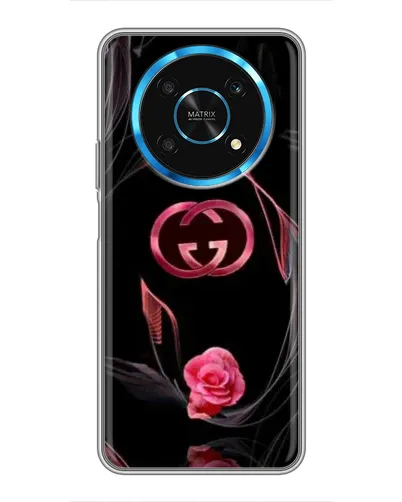 Чехол для Huawei Honor Magic 6 Lite 5G с картинкой «Gucci — неоновая роза»
