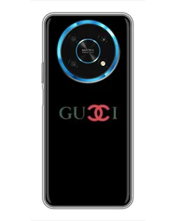 Чехол для Huawei Honor Magic 6 Lite 5G с картинкой «Gucci — красный градиент»