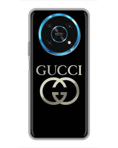 Чехол для Huawei Honor Magic 6 Lite 5G с картинкой «Gucci — золото на черном» Чехол для Huawei Honor Magic 6 Lite 5G с картинкой «Gucci — золото на черном»