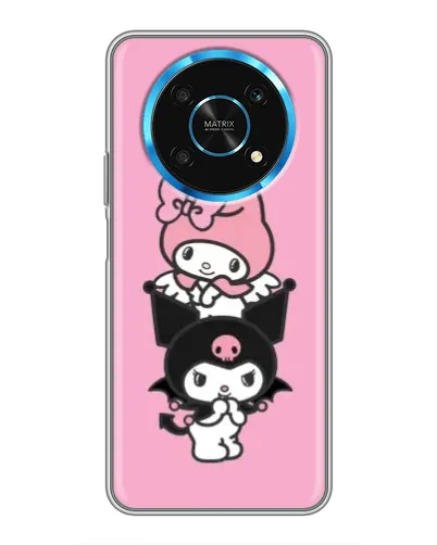 Чехол для Huawei Honor Magic 6 Lite 5G с картинкой «My Melody и Kuromi» Чехол для Huawei Honor Magic 6 Lite 5G с картинкой «My Melody и Kuromi»
