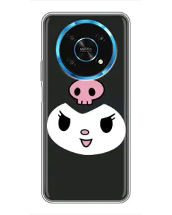 Чехол для Huawei Honor Magic 6 Lite 5G с картинкой «Большая мордочка Куроми»