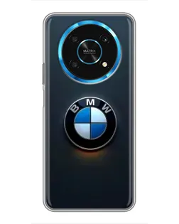 Чехол для Huawei Honor Magic 6 Lite 5G с картинкой «Логотип BMW — минимализм»